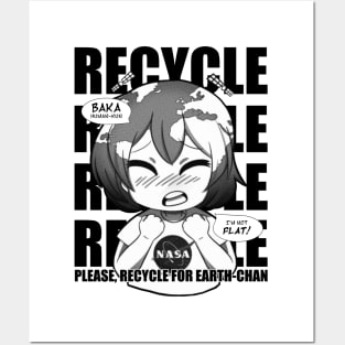 Earth-chan manga mode Posters and Art